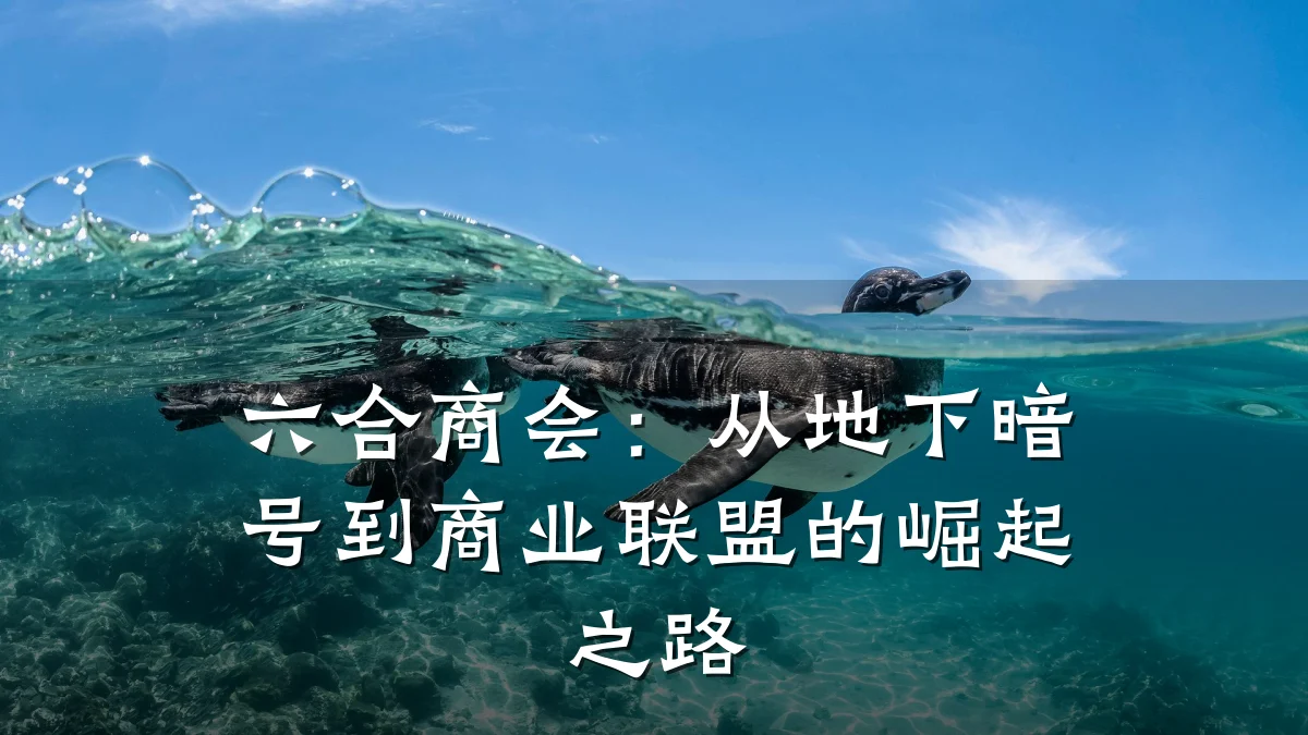 六合商会:从地下暗号到商业联盟的崛起之路