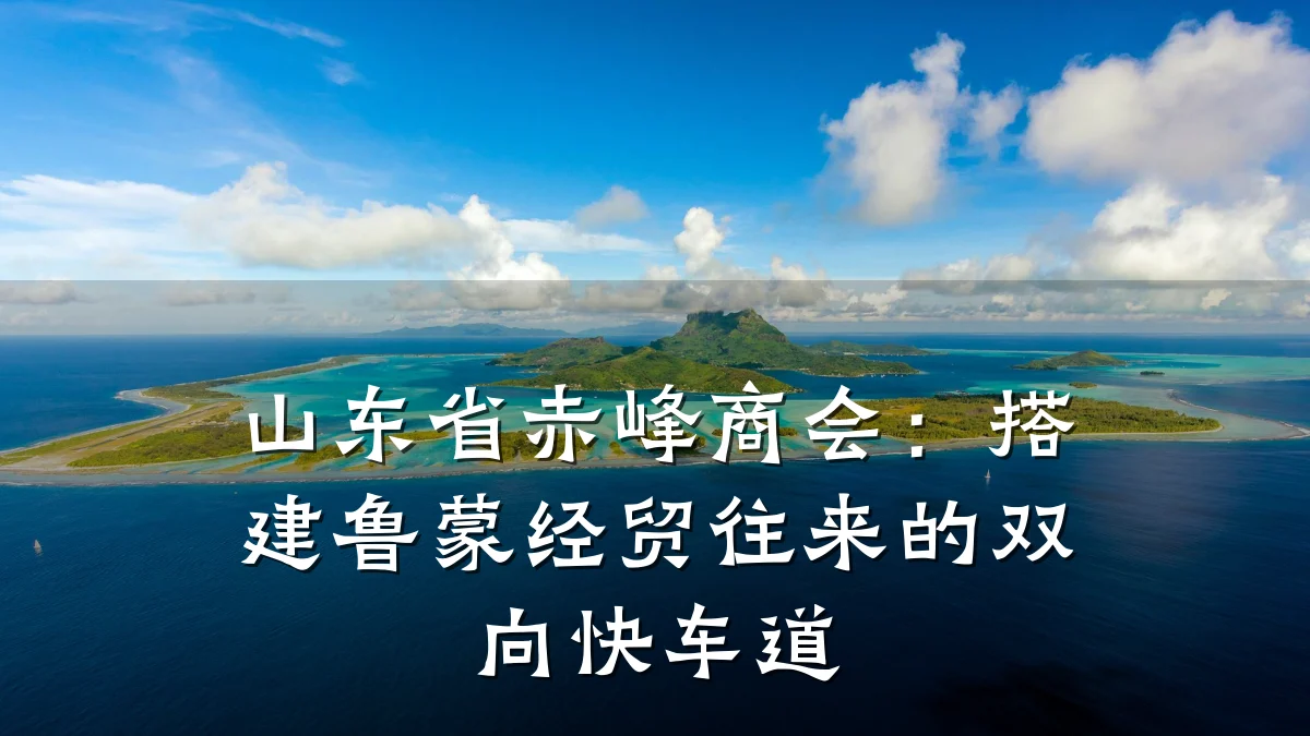 山东省赤峰商会：搭建鲁蒙经贸往来的双向快车道
