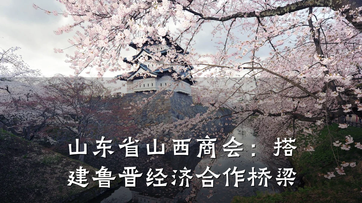 山东省山西商会:搭建鲁晋经济合作桥梁