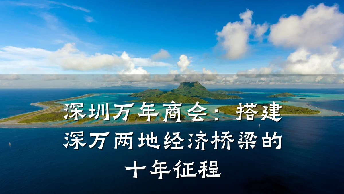 深圳万年商会：搭建深万两地经济桥梁的十年征程