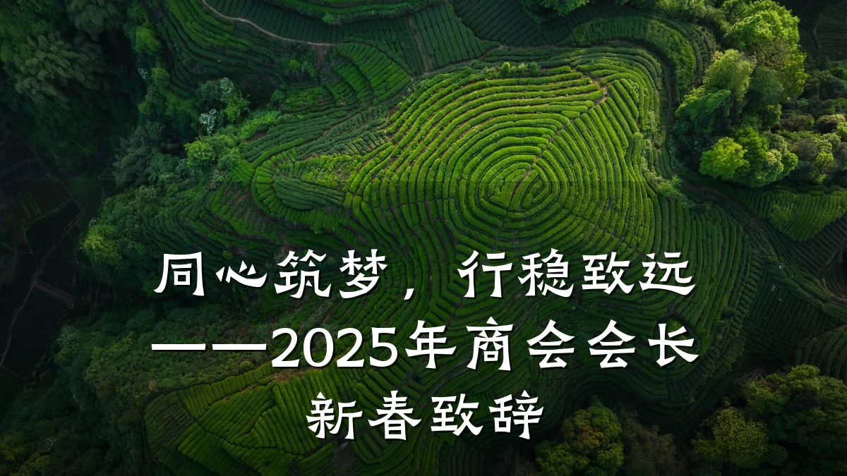 同心筑梦,行稳致远——2025年商会会长新春致辞