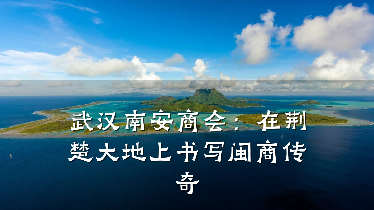 武汉南安商会:在荆楚大地上书写闽商传奇