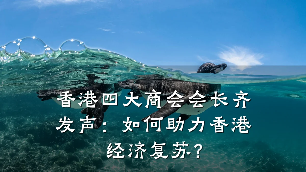 香港四大商会会长齐发声:如何助力香港经济复苏?