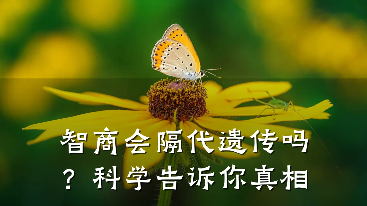 智商会隔代遗传吗?科学告诉你真相