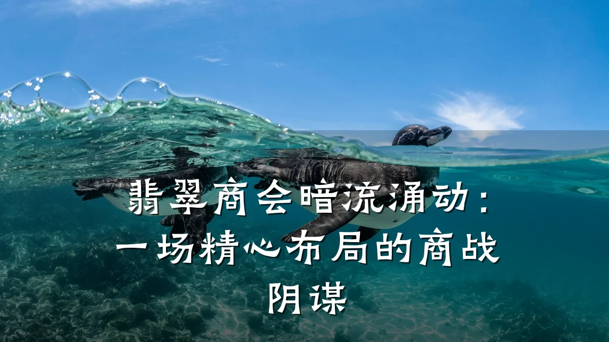 翡翠商会暗流涌动:一场精心布局的商战阴谋