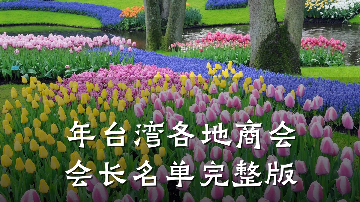 年台湾各地商会会长名单完整版