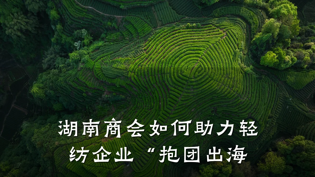 湖南商会如何助力轻纺企业“抱团出海