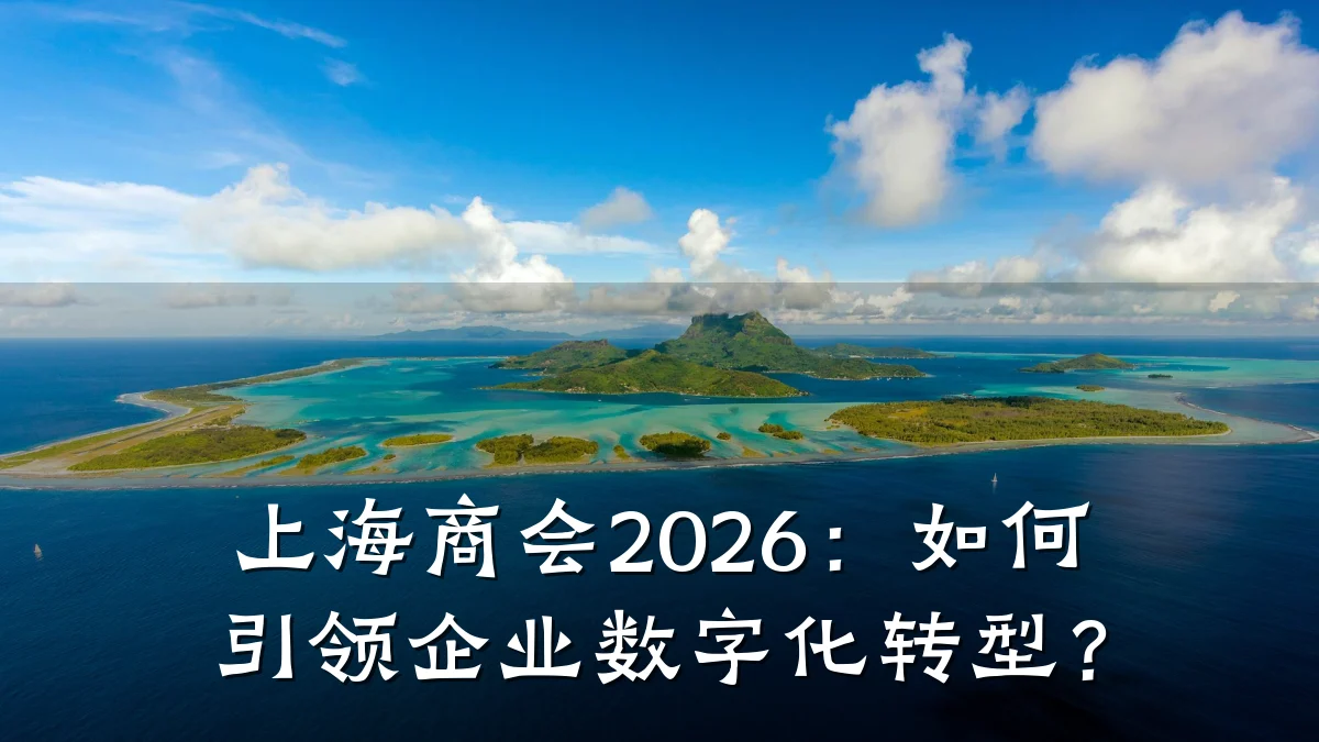 上海商会2026：如何引领企业数字化转型？