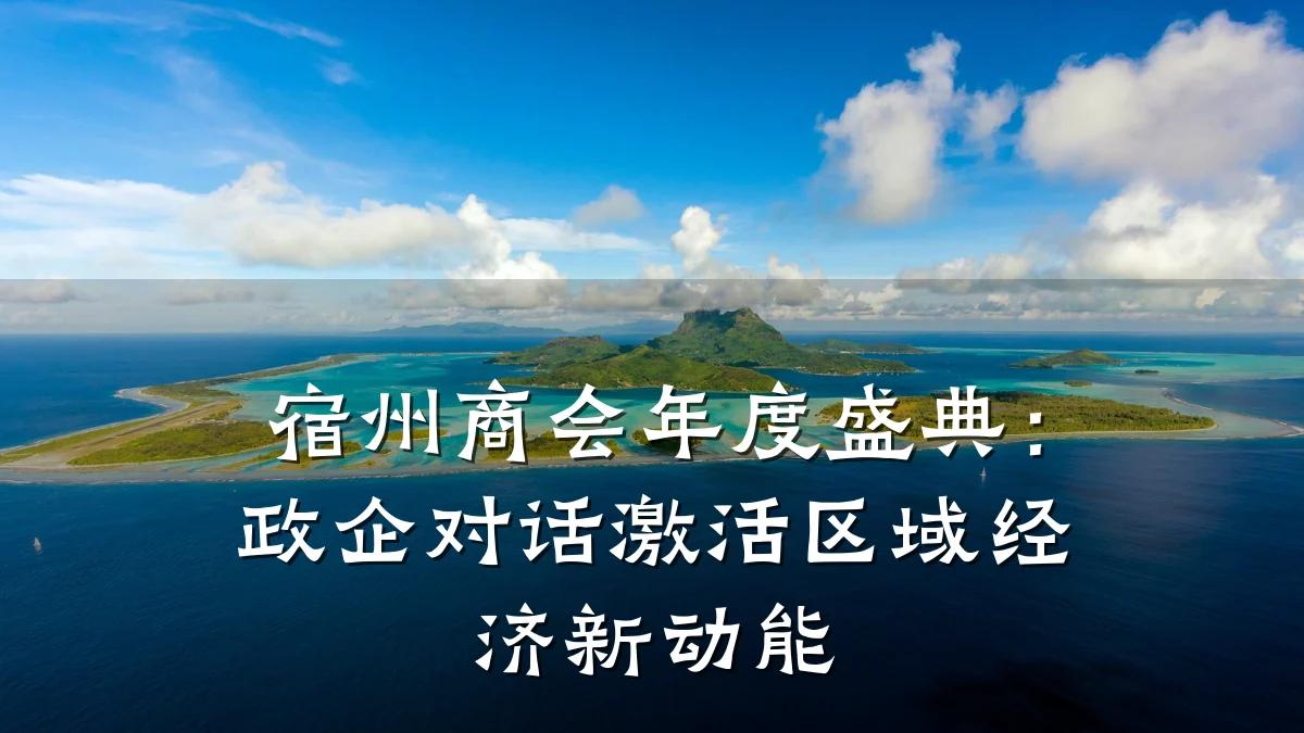 宿州商会年度盛典:政企对话激活区域经济新动能