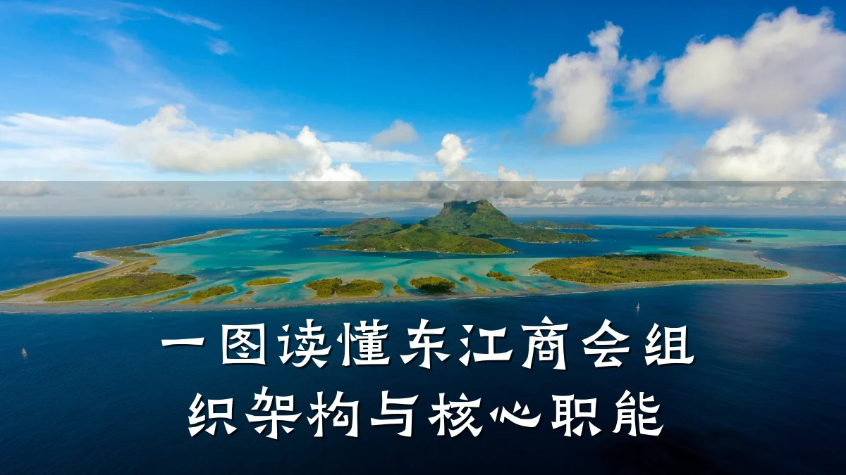 一图读懂东江商会组织架构与核心职能