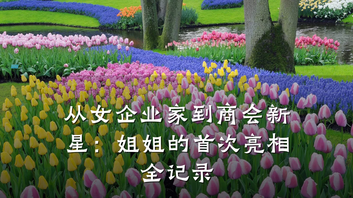 从女企业家到商会新星:姐姐的首次亮相全记录