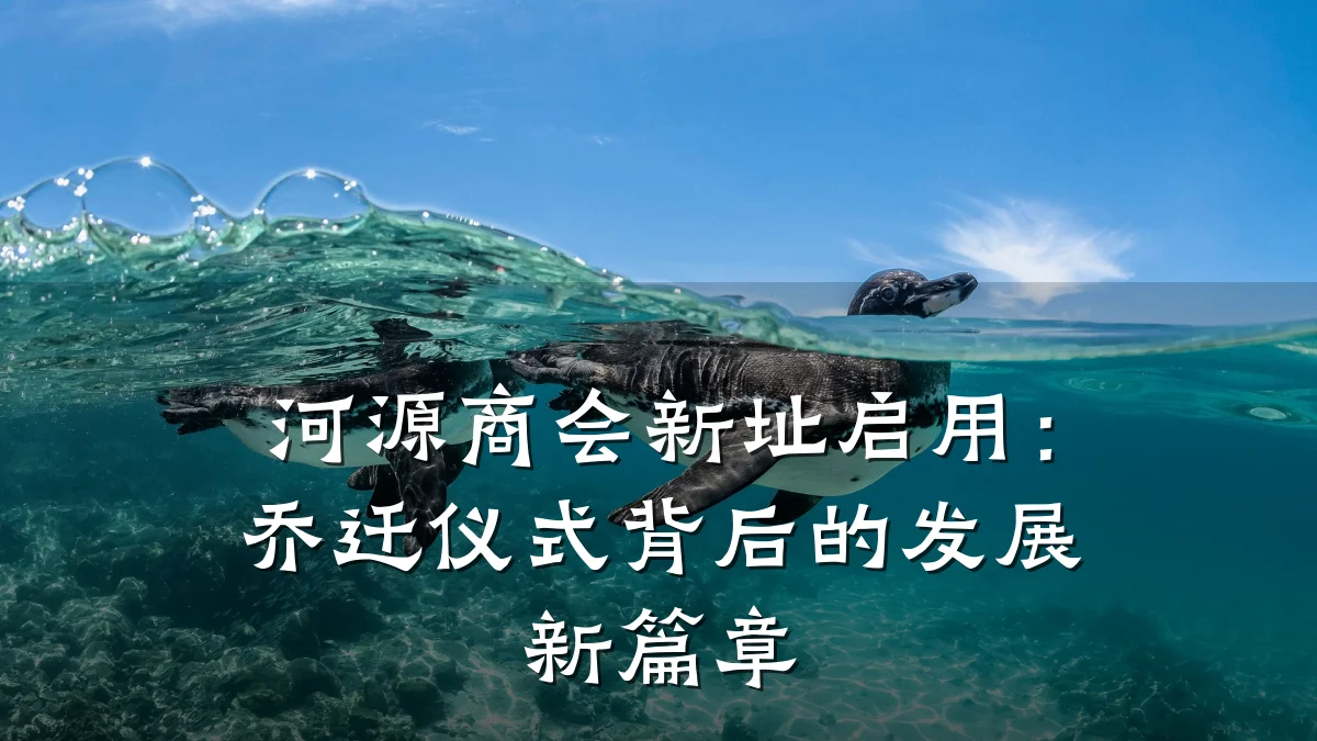 河源商会新址启用:乔迁仪式背后的发展新篇章