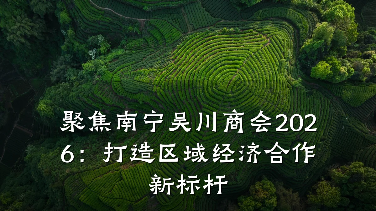 聚焦南宁吴川商会2026:打造区域经济合作新标杆