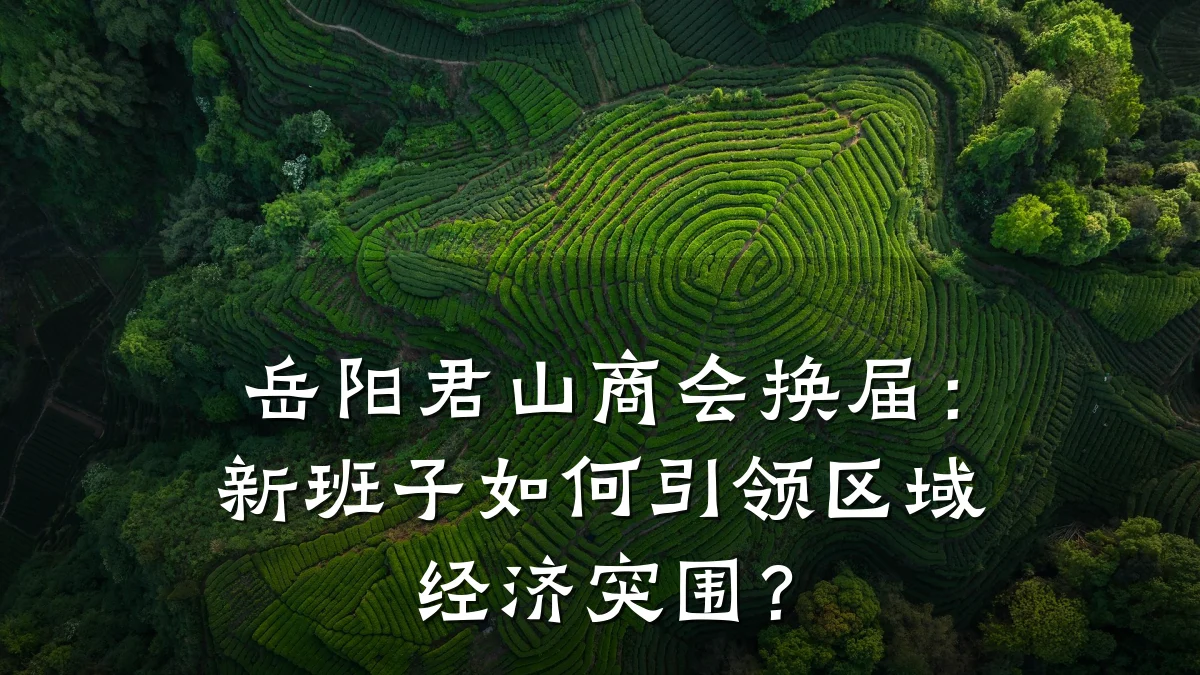 岳阳君山商会换届：新班子如何引领区域经济突围？