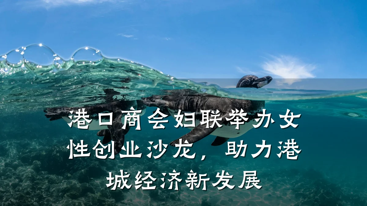 港口商会妇联举办女性创业沙龙，助力港城经济新发展