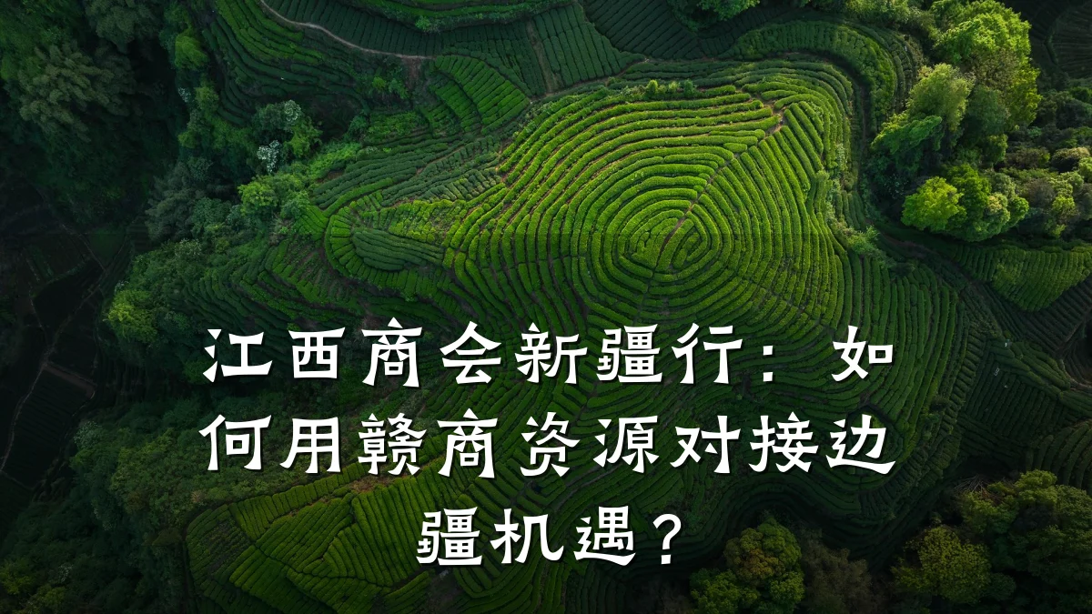 江西商会新疆行：如何用赣商资源对接边疆机遇？