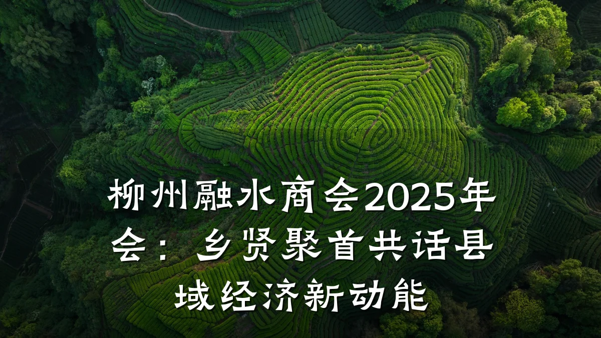 柳州融水商会2025年会:乡贤聚首共话县域经济新动能