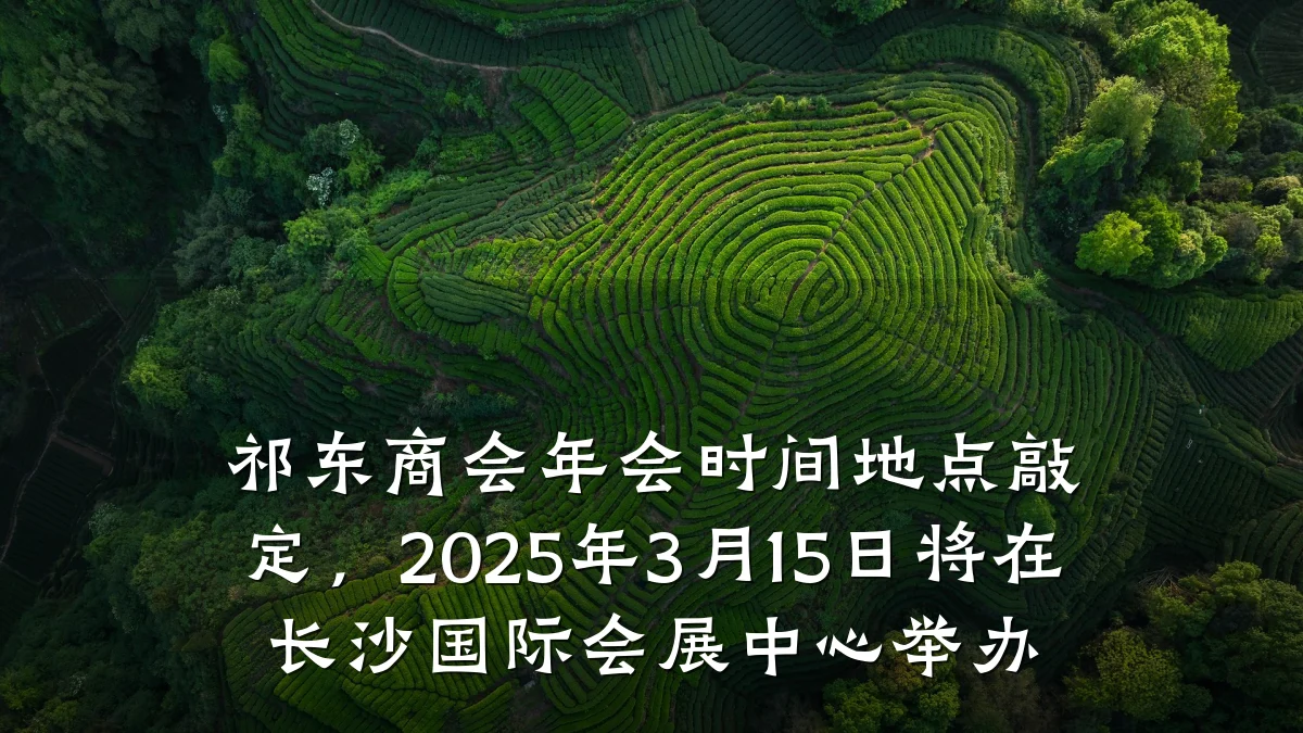 祁东商会年会时间地点敲定,2025年3月15日将在长沙国际会展中心举办