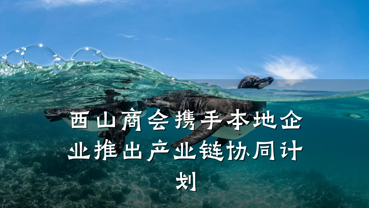 西山商会携手本地企业推出产业链协同计划