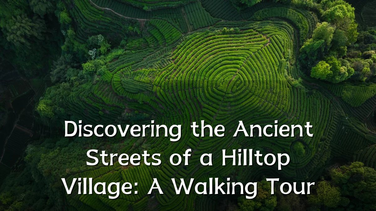 Discovering the Ancient Streets of a Hilltop Village: A Walking Tour