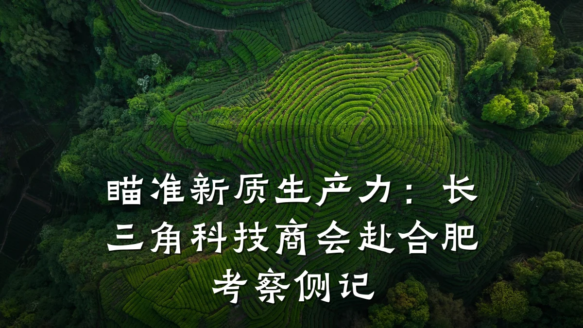瞄准新质生产力:长三角科技商会赴合肥考察侧记