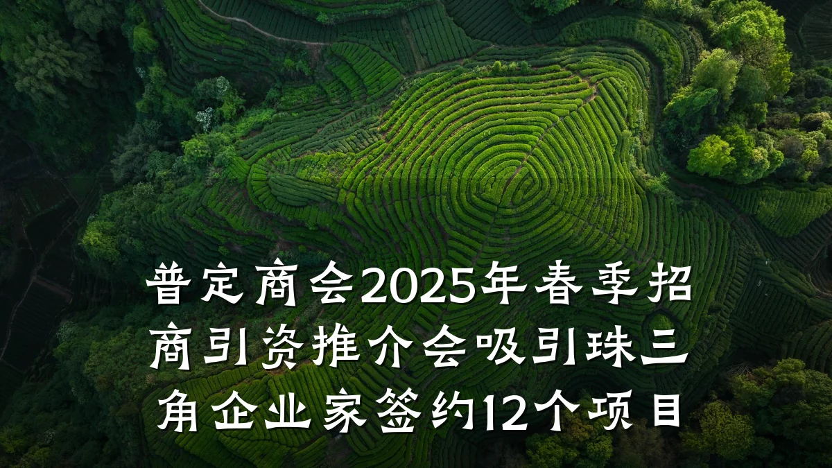 普定商会2025年春季招商引资推介会吸引珠三角企业家签约12个项目