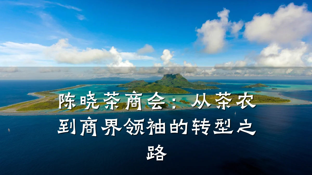 陈晓茶商会:从茶农到商界领袖的转型之路