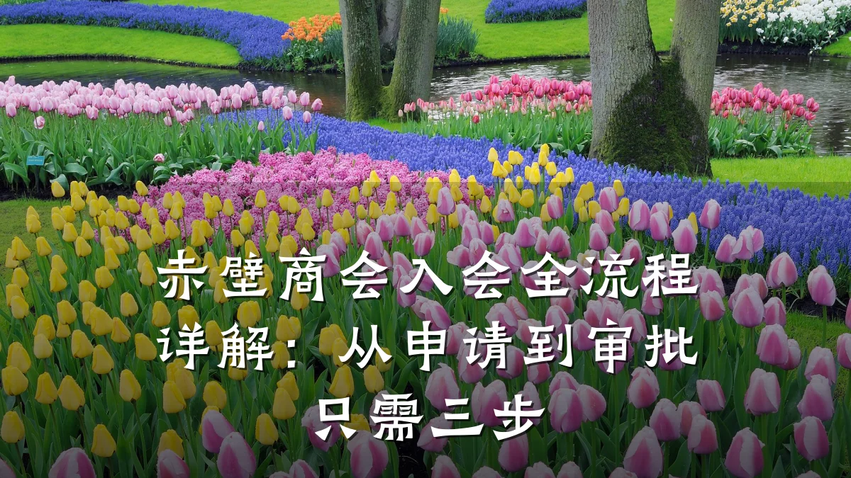赤壁商会入会全流程详解:从申请到审批只需三步