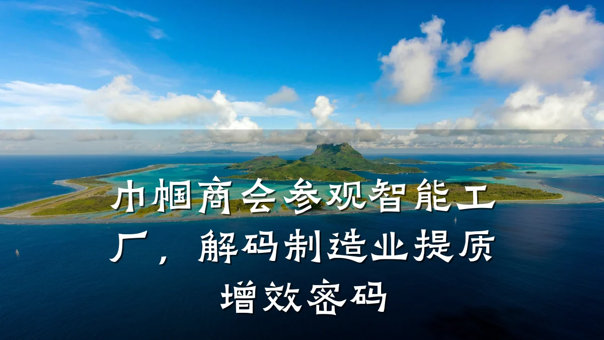 巾帼商会参观智能工厂，解码制造业提质增效密码