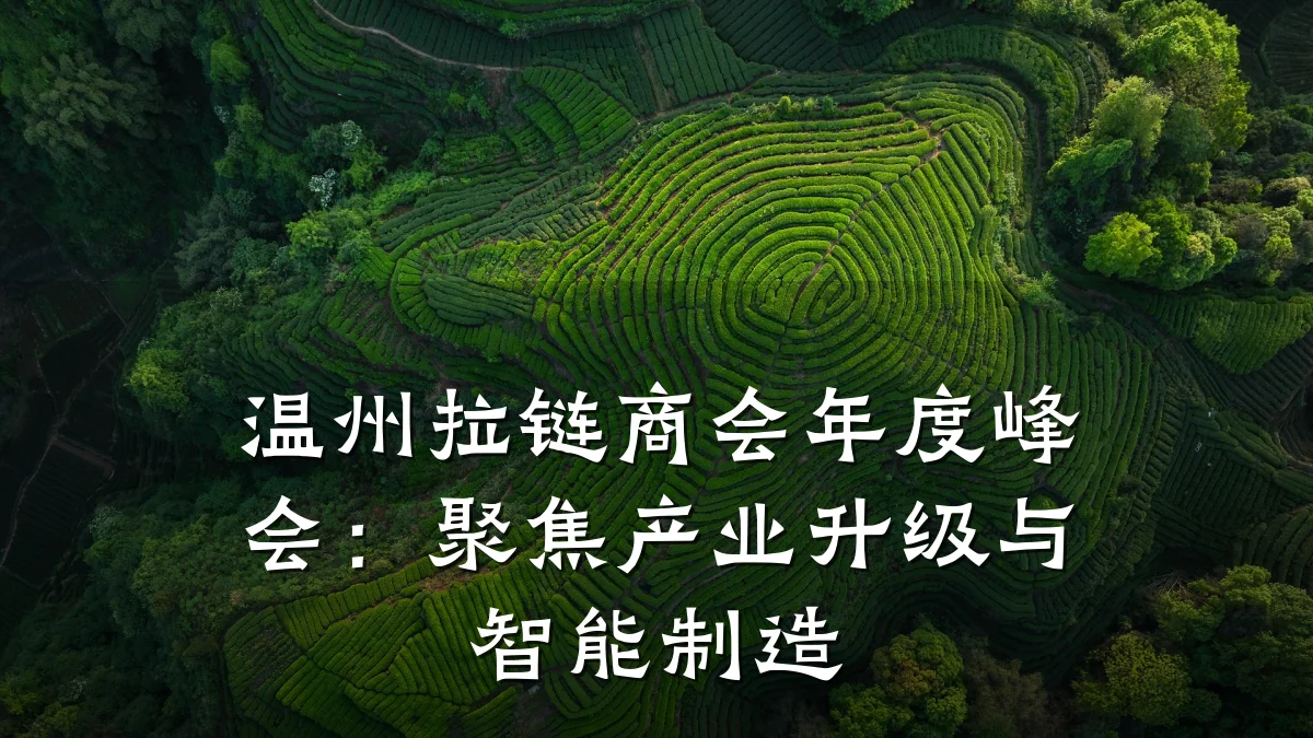 温州拉链商会年度峰会:聚焦产业升级与智能制造