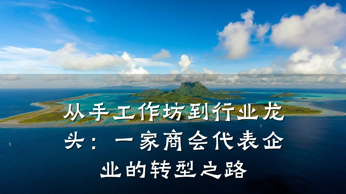 从手工作坊到行业龙头:一家商会代表企业的转型之路