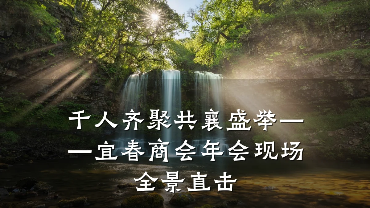 千人齐聚共襄盛举——宜春商会年会现场全景直击
