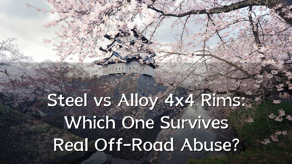 Steel vs Alloy 4x4 Rims: Which One Survives Real Off-Road Abuse?